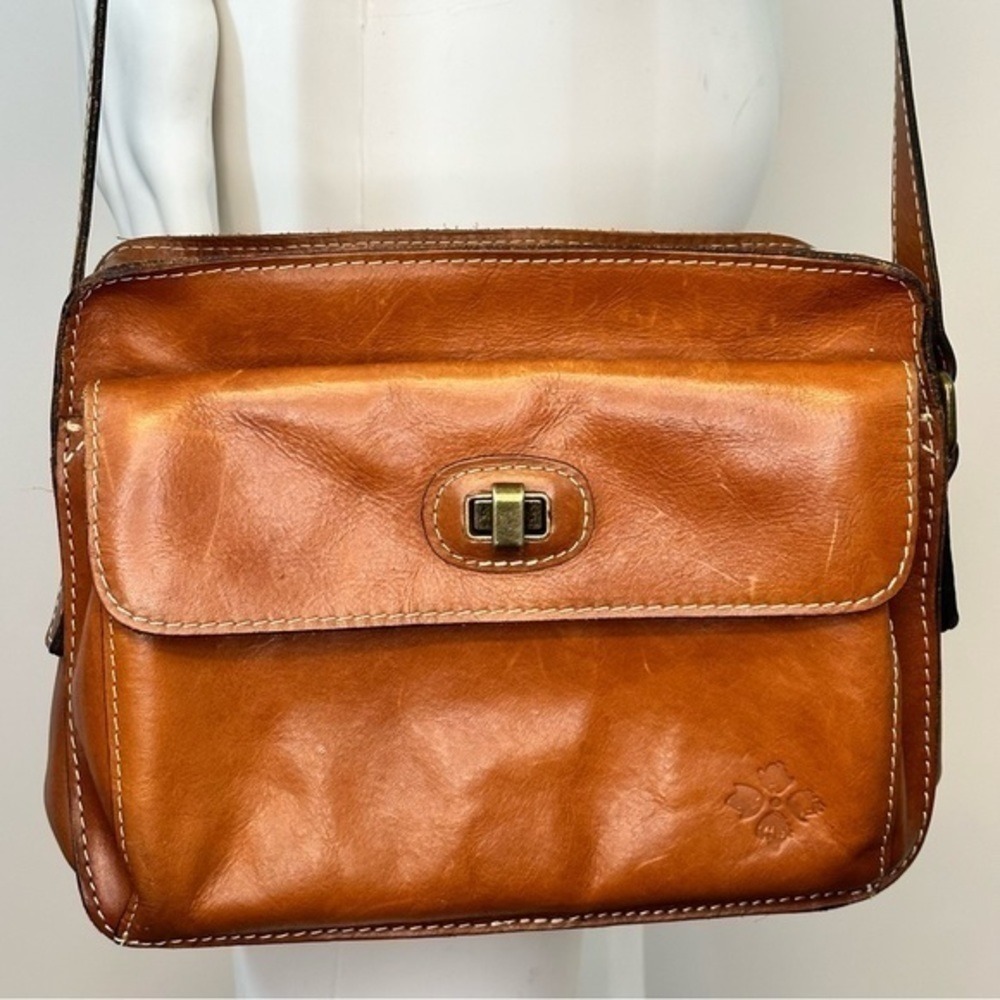 Patricia Nash Italian Leather Crossbody Purse - Picture 2 of 5